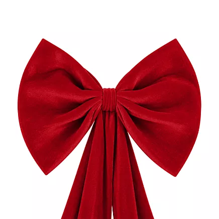 Decorative Christmas bow 50x90cm Glimz