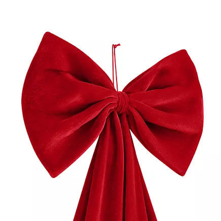 Decorative Christmas bow 50x90cm Glimz