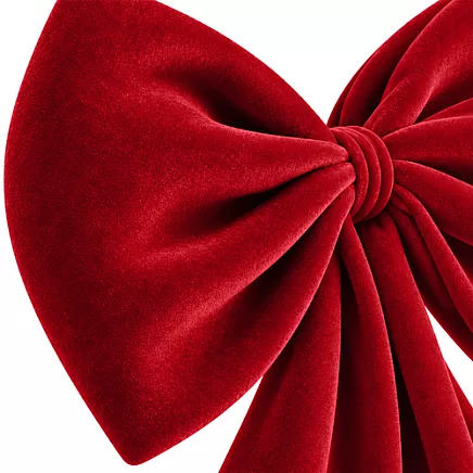Decorative Christmas bow 50x90cm Glimz