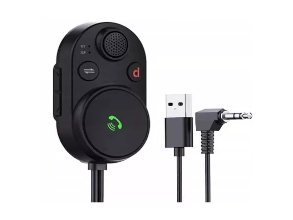 Bluetooth automašīnas raidītāja adapteris USB kabelis aux bt5.3 bass boost