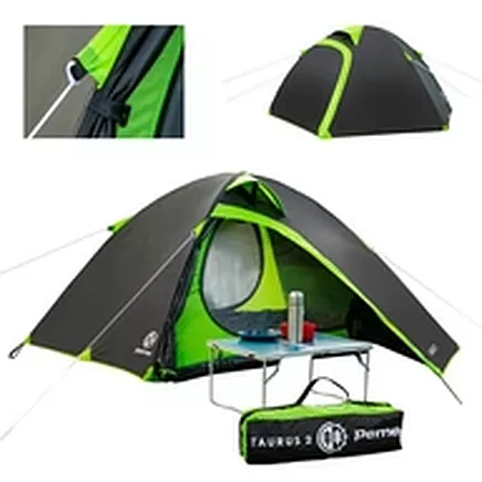 CAMPING TENT 2 PERSON WATERPROOF MOSQUITO NET BEDROOM