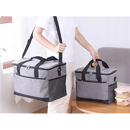 Thermal bag lunch box picnic food for the beach for drinking fridge 16l