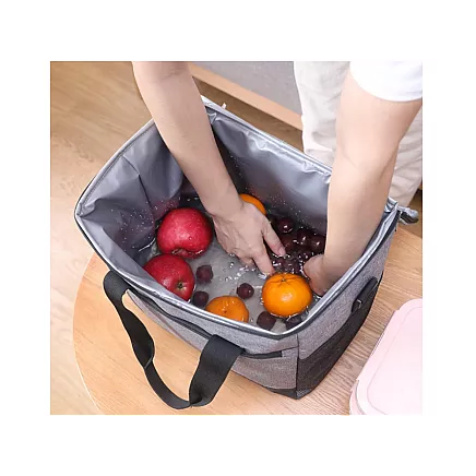 Thermal bag lunch box picnic food for the beach for drinking fridge 16l