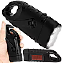 Dinamo saules lukturs 3 LED