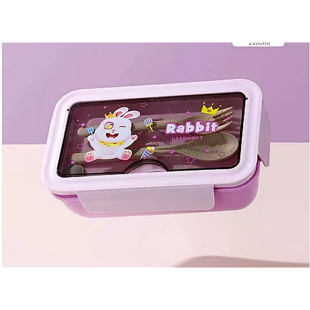 LUNCH BOX 1.1L HXD6627 PURPLE (72) GAB_A
