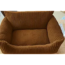 Suņu gulta mīksta štruksu pret slīdēšanu maza