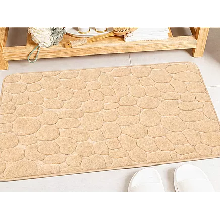 SOFT, ABSORBENT, NON-SLIP BATHROOM MAT, LARGE 80X50, FOR THE SHOWER