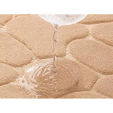 SOFT, ABSORBENT, NON-SLIP BATHROOM MAT, LARGE 80X50, FOR THE SHOWER