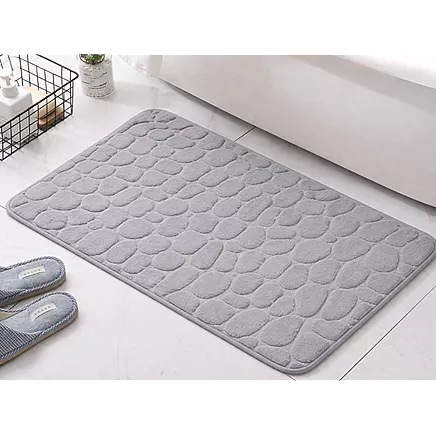 SOFT, ABSORBENT, NON-SLIP BATHROOM MAT, LARGE 80X50, FOR THE SHOWER