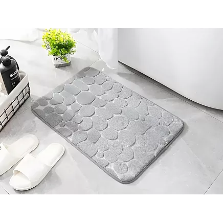 SOFT, ABSORBENT, NON-SLIP BATHROOM MAT, LARGE 80X50, FOR THE SHOWER