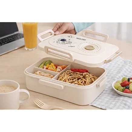 Lunchbox breakfast box breakfast container lunch box with compartments cutlery