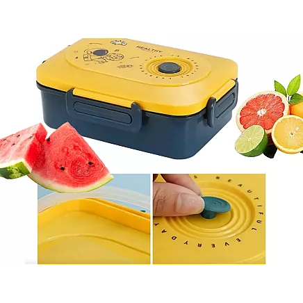 Ланч-бокс для завтраки контейнер для завтраки обед с перестенками столовые приборы