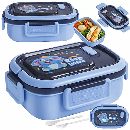 Lunchbox breakfast box breakfast container lunch box with compartments cutlery