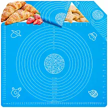 Siikonowa 50x40 silicone baking mat, non-slip, rollable