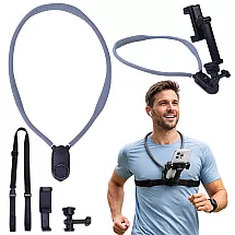 Держатель для телефона на шею для съемки, штатив для влога, ремешок для телефона