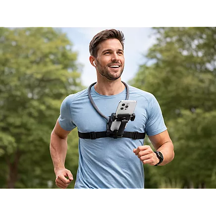 Держатель для телефона на шею для съемки, штатив для влога, ремешок для телефона