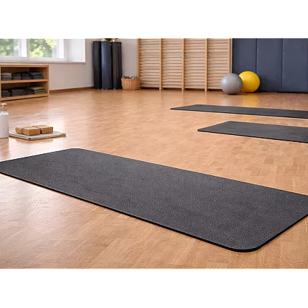 Коврик для йоги, пилатеса, фитнеса и гимнастики с ручкой, 183 см