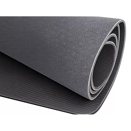 Коврик для йоги, пилатеса, фитнеса и гимнастики с ручкой, 183 см