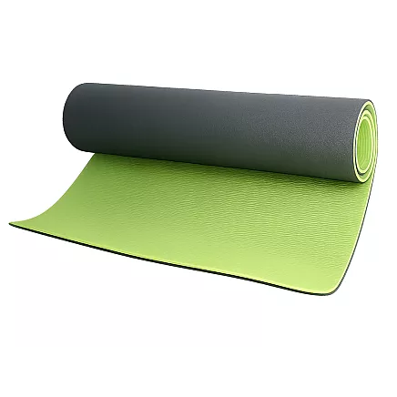 Коврик для йоги, пилатеса, фитнеса и гимнастики с ручкой, 183 см