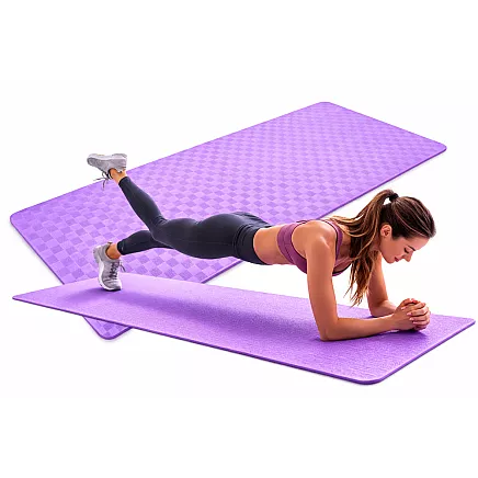 Коврик для йоги, пилатеса, фитнеса, гимнастики, тренировок, толщина 180 см