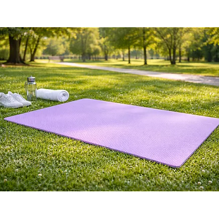 Мат для йоги, пилатеса, фитнеса, гимнастики, тренировок, 190 см, толстый