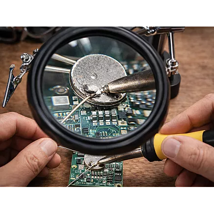 Trešā roka lodēšanas rokturis montāžas rokturis lupas krokodilu skavas led