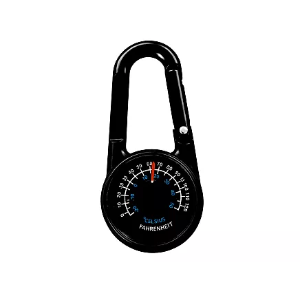 КОМПАС-КАРАБИН ФЛУОРЕСЦЕНТНЫЙ ТЕРМОМЕТР-БРЕЛОК КОМПАС ДЛЯ ВЫЖИВАНИЯ