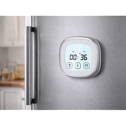 Meat thermometer with probe – digital touchscreen kitchen thermometer for cooking with lcd display