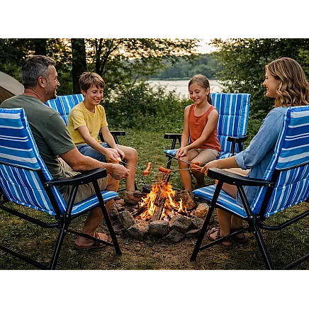 Folding tourist beach garden chair mattress lightweight for camping