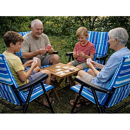 Folding tourist beach garden chair mattress lightweight for camping