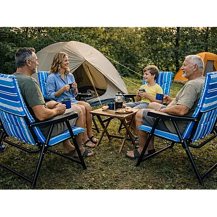 Folding tourist beach garden chair mattress lightweight for camping