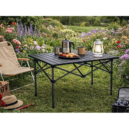 Складной туристический рыболовный столик для балкона, кемпинга и террасы, 95 x 55