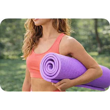 Yoga pilates fitness gymnastics training mat 170cm thick