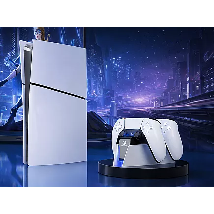Зарядная станция для контроллеров ps5 с двумя слотами
