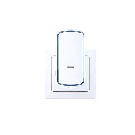 Беспроводной кинетический звонок с светодиодами для дверей и ворот, дальность 130 м, водоустойчивый