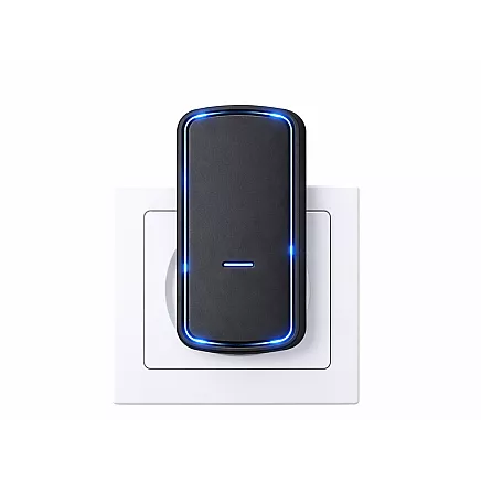 Wireless kinetic led doorbell for gates, 130m range, waterproof