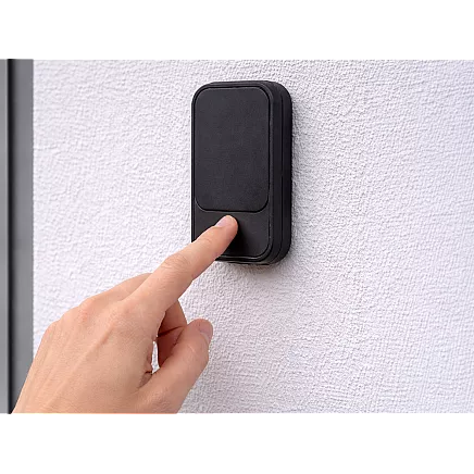 Wireless kinetic led doorbell for gates, 130m range, waterproof