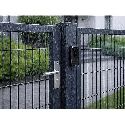 Wireless kinetic led doorbell for gates, 130m range, waterproof