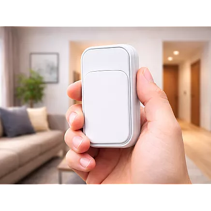 Wireless kinetic doorbell for gates, 130m range, waterproof (ip 68)