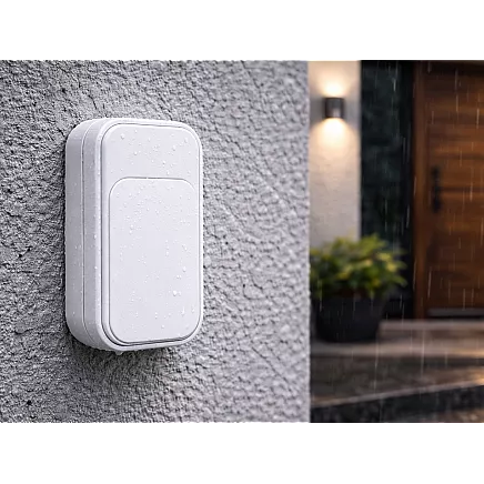 Wireless kinetic doorbell for gates, 130m range, waterproof (ip 68)