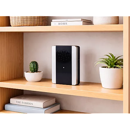 Беспроводной дверной звонок, дальность действия 300 м, питание от батарей, 2 кнопки, водоустойчивый