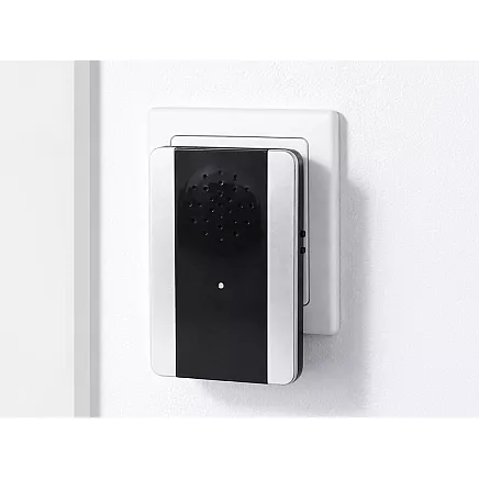 Wireless doorbell, 150m range, 2 waterproof buttons, led