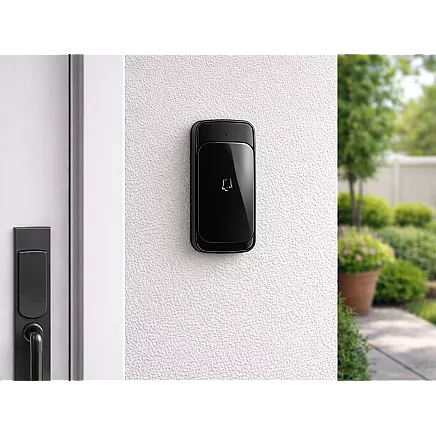Wireless door and gate bell – 300m range, led, battery-powered, waterproof