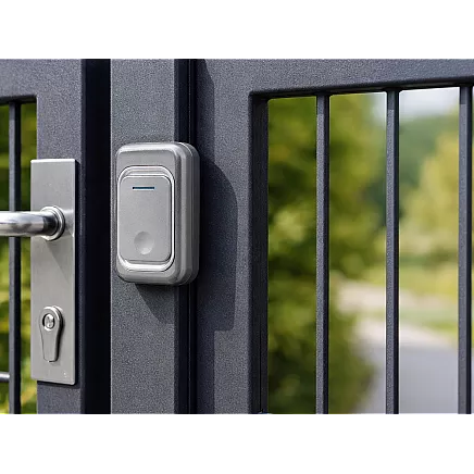 Wireless door and gate bell – 300m range, led, battery-powered, waterproof