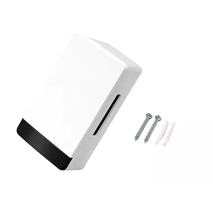 Дверной звонок для многоквартирного дома «Гонг Бим-Бам», проводной, электрический, 230 В, 80 дБ, белый