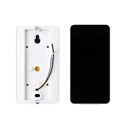 BIM-BAM WIRED ELECTRIC DOORBELL FOR APARTMENT BLOCKS, 230V, 80 dB, BLACK