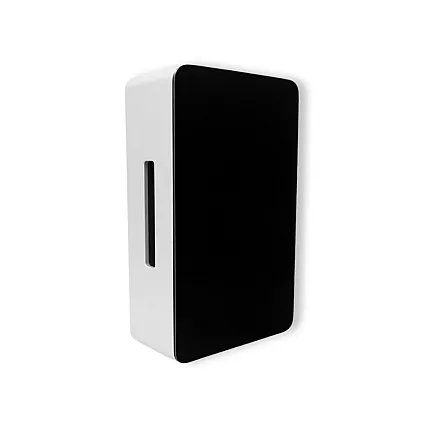 BIM-BAM WIRED ELECTRIC DOORBELL FOR APARTMENT BLOCKS, 230V, 80 dB, BLACK