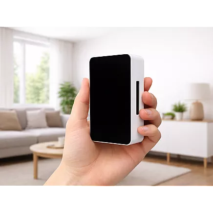 BIM-BAM WIRED ELECTRIC DOORBELL FOR APARTMENT BLOCKS, 230V, 80 dB, BLACK