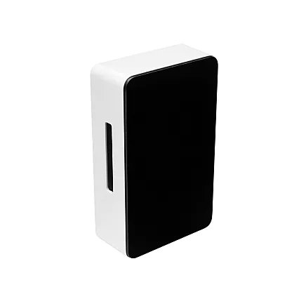 BIM-BAM WIRED ELECTRIC DOORBELL FOR APARTMENT BLOCKS, 230V, 80 dB, BLACK