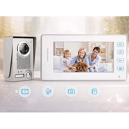 VIDEO DOORPHONE VIDEO DOORPHONE FOR GATE LCD DOORPHONE GATE WIRED